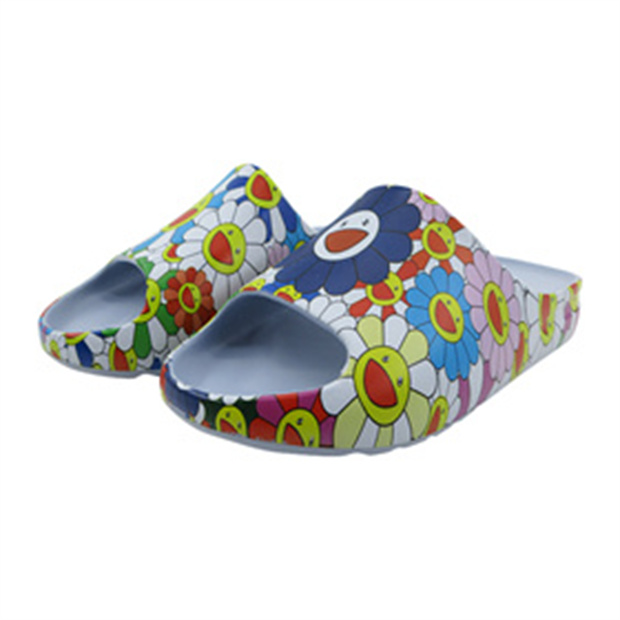 EVA custom print female slides women comfortable foam slippers women sandals home non slip bathing slide